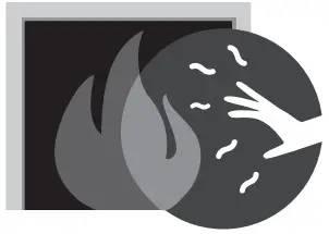 outdoor lifestyles VOFB42-H Outdoor Fireplace - HOT SURFACES