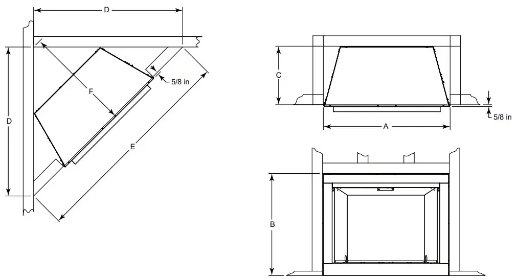 outdoor lifestyles VOFB42-H Outdoor Fireplace - custom cabinet