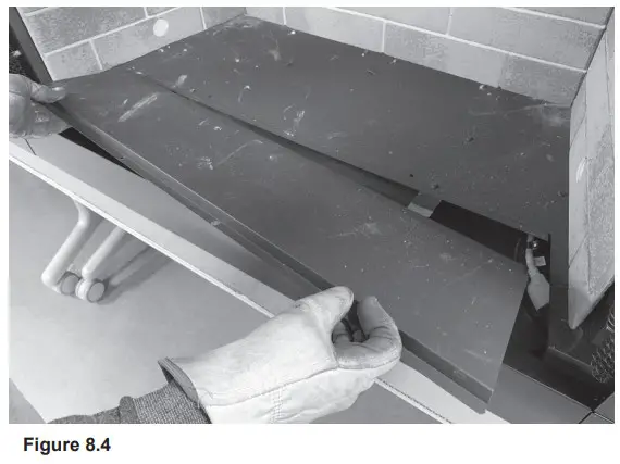 outdoor lifestyles VOFB42-H Outdoor Fireplace - forward to disengage