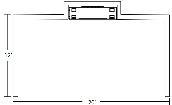 outdoor lifestyles VOFB42-H Outdoor Fireplace - lengths of the outside