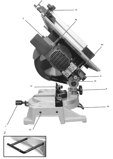 STAYER SC 250W Pro Mitre Saw - Figure5