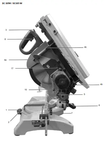STAYER SC 250W Pro Mitre Saw - Figure8