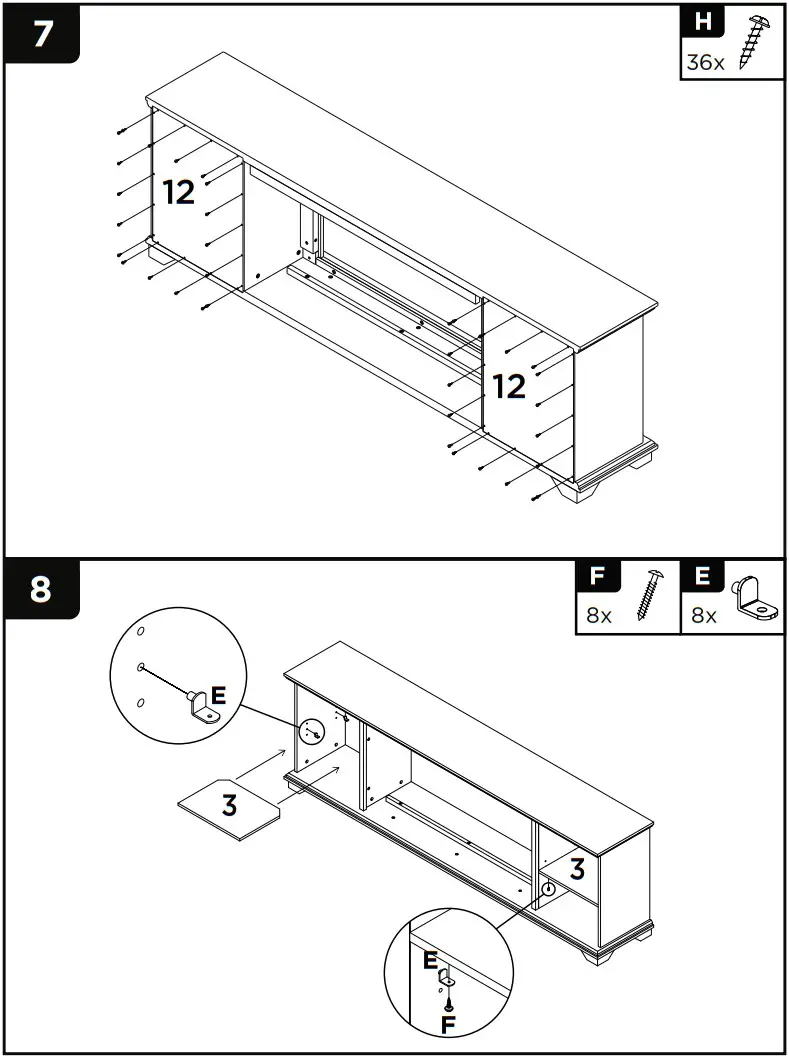 real flame 5110E Wood Landscape Media Electric Fireplace - fig 6