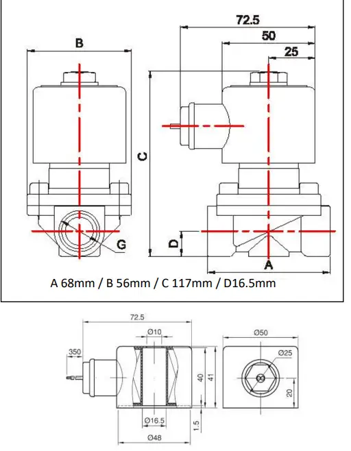 Chiltrix CXI-34 CXI-series Ductless Fan Coil Units-fig-1