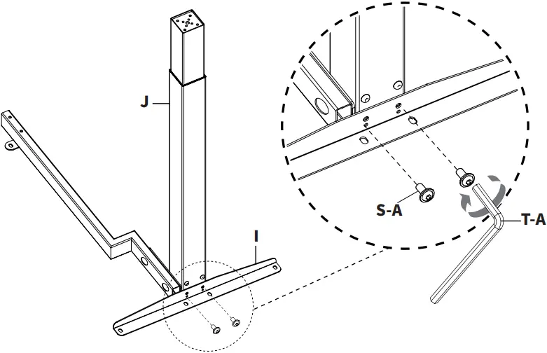 V I V O DESK-E3CT Series - ASSEMBLY STEPS 4