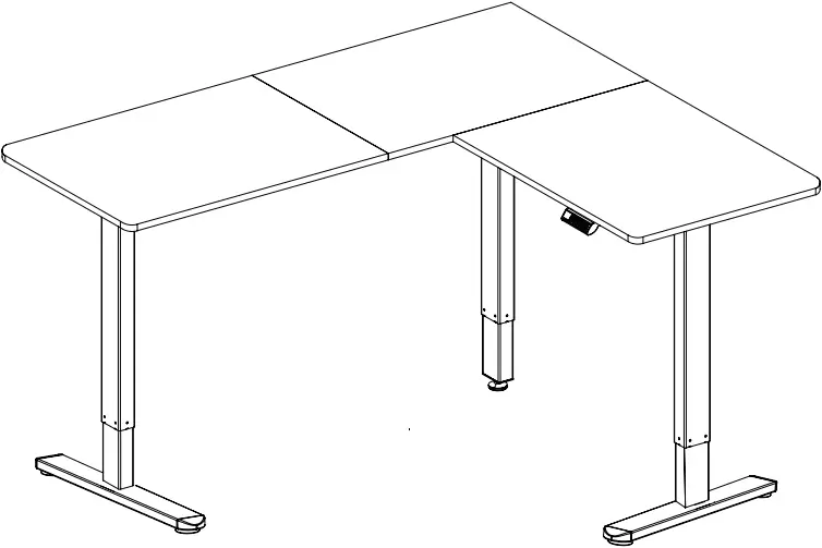 V I V O DESK-E3CT Series - Assembly Options 1