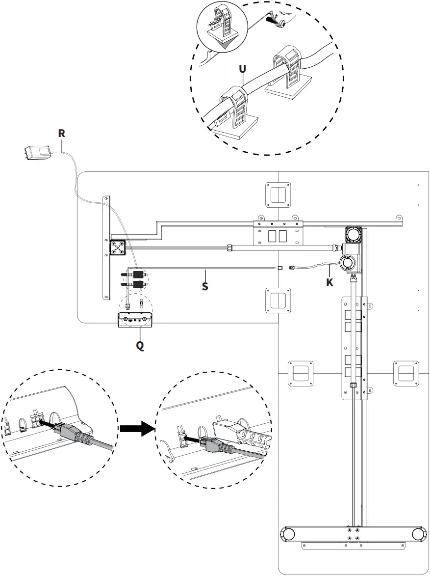 V I V O DESK-E3CT Series - Assembly Options A-6