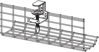 V I V O DESK-E3CT Series - CABLE MANAGEMENT