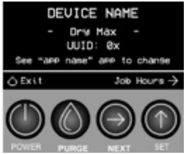 PHOENIX 617B DryMAX BLE LGR Dehumidifier - Device Name