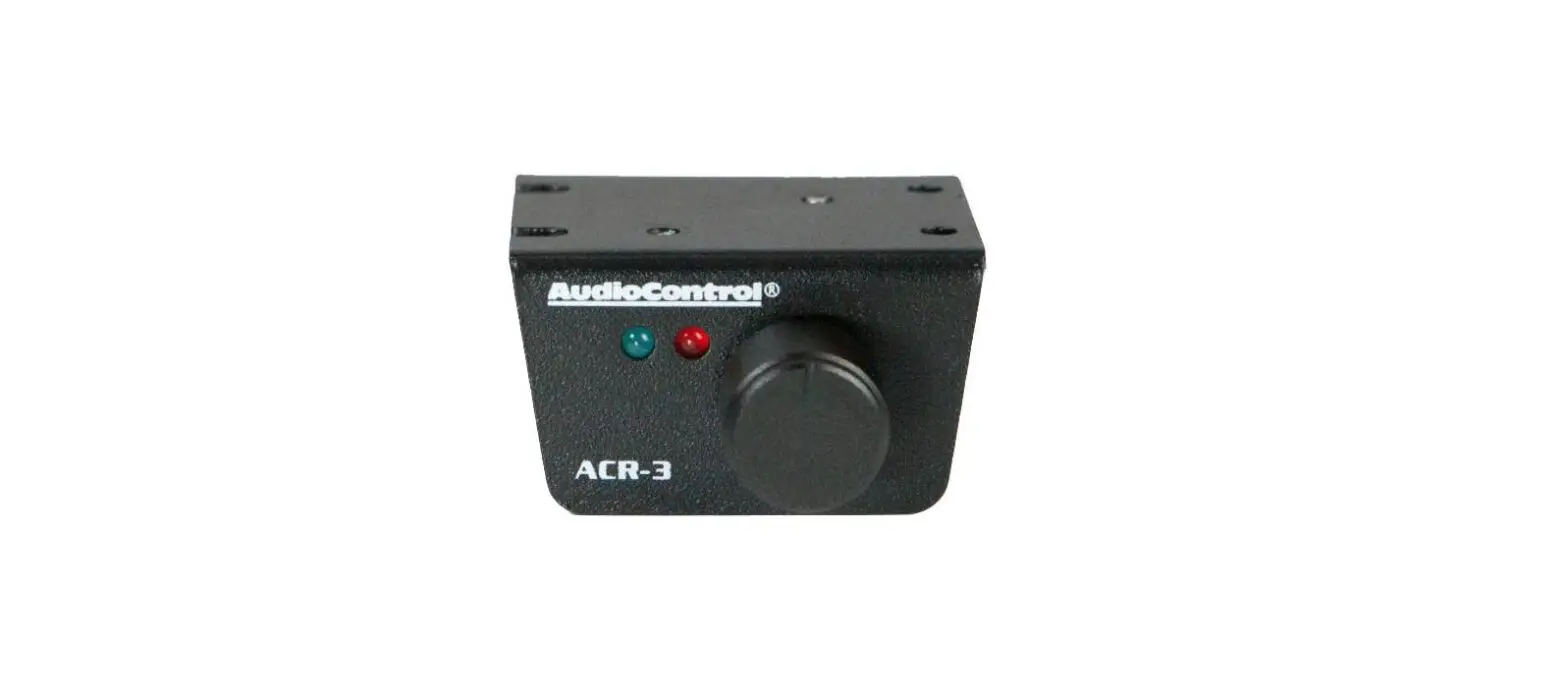 Audiocontrol Acr-3 Remote For Audio Control Processors User Guide Audiocontrol Acr-3 Remote For Audio Control Processors User Guide