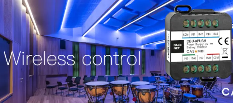 Casambi Cbu-8push Wireless User Interface Device User Manual Casambi Cbu-8push Wireless User Interface Device User Manual