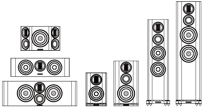WHARFEDALE EVO4 Series 3-Way Floorstanding Speakers