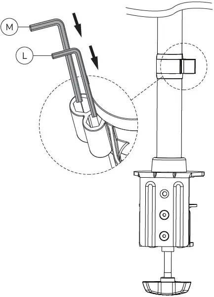 Neomounts-NM-D135D3-Monitor-Desk-Mount-fig-10