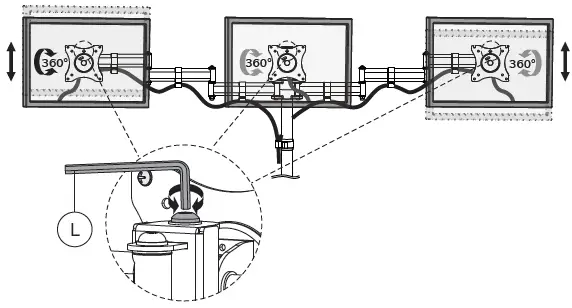 Neomounts-NM-D135D3-Monitor-Desk-Mount-fig-11