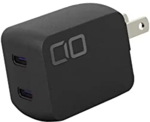 CIO-G30W2C NovaPort DUO 30W 35W Gan 2 Port Wall Charger