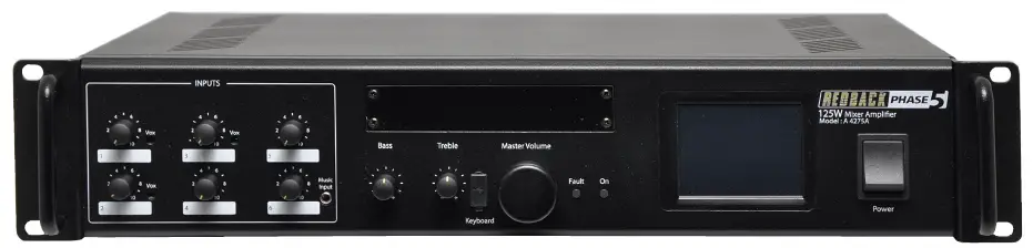 REDBACK-A-4270-Paging-PA-Amplifier-fig-21