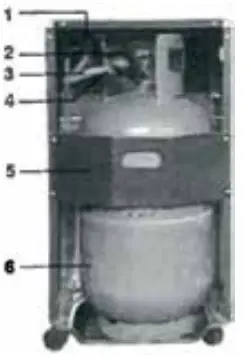 TECTRO TGH 242 R Gas Room Heater - overview