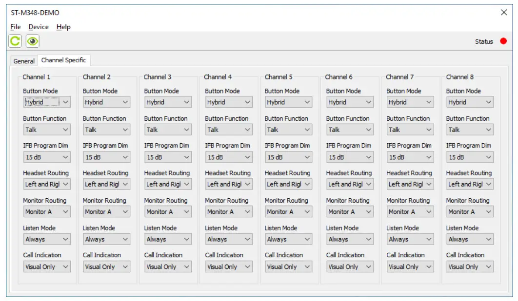 STUDIO TECHNOLOGIES 348 Intercom Station - Fig5