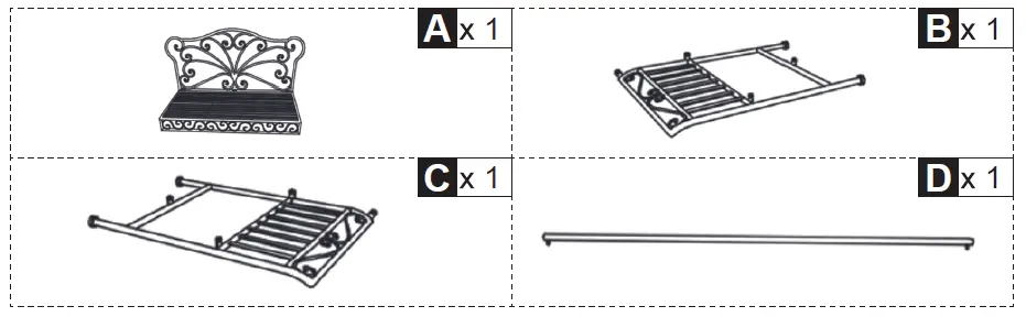 84B-077 Heavy-Duty Bench 1