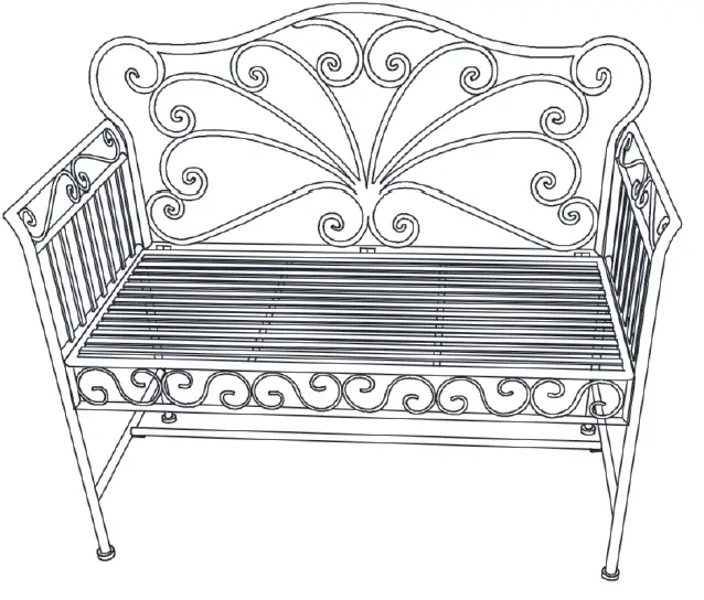 84B-077 Heavy-Duty Bench