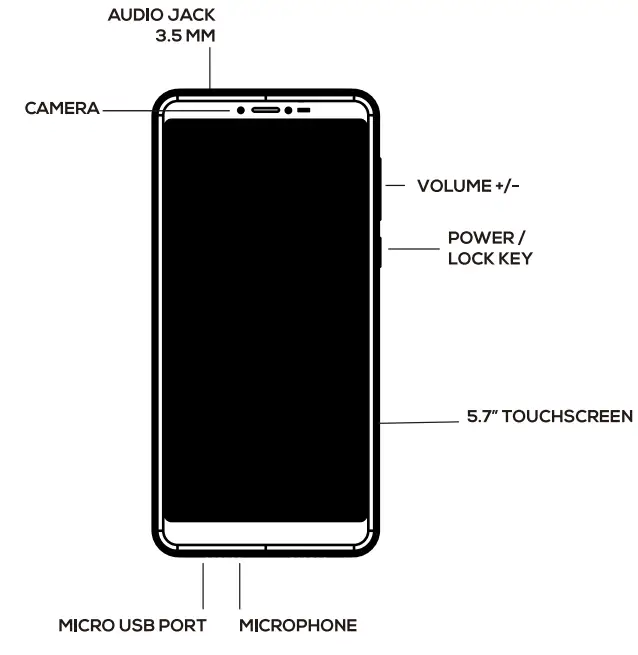 LOGIC X57A 5.7Inch 3G Smartphone - CHARGER 1