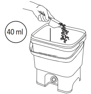 HOZELOCK Pure 85143 Bokashi Composter - Fig 10