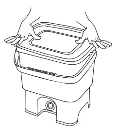 HOZELOCK Pure 85143 Bokashi Composter - Fig 8