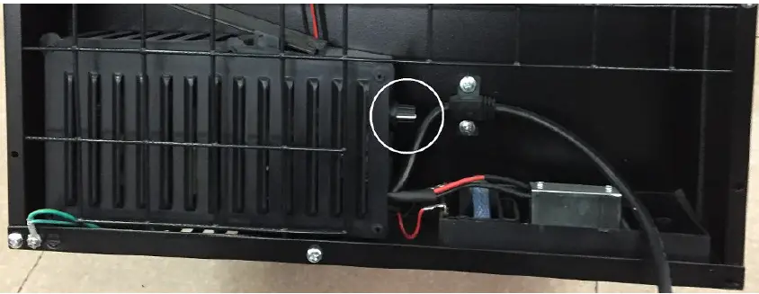 HotelMate MC35E Semi Conductor Fridge 6