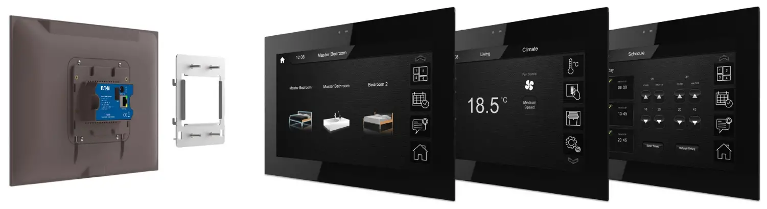 COOPER Lighting Solutions TSE80 B NA 8 Inch LCD Color Touchscreen - Mounting