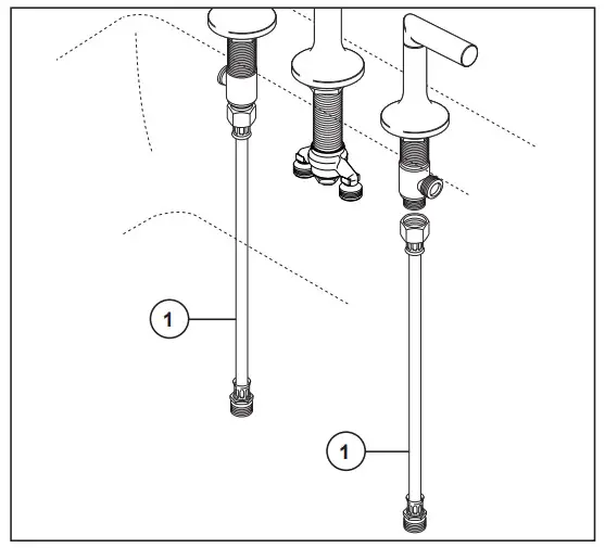 BRIZO 107360 Two Handle Widespread Bathroom Faucets - appropriate supply