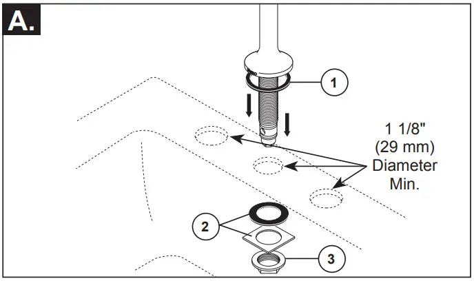 BRIZO 107360 Two Handle Widespread Bathroom Faucets - sure gasket