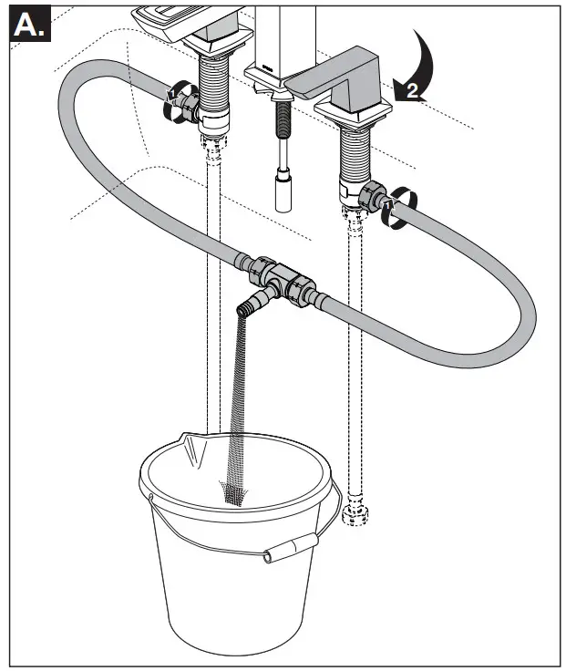 BRIZO 107360 Two Handle Widespread Bathroom Faucets - valve assemblies
