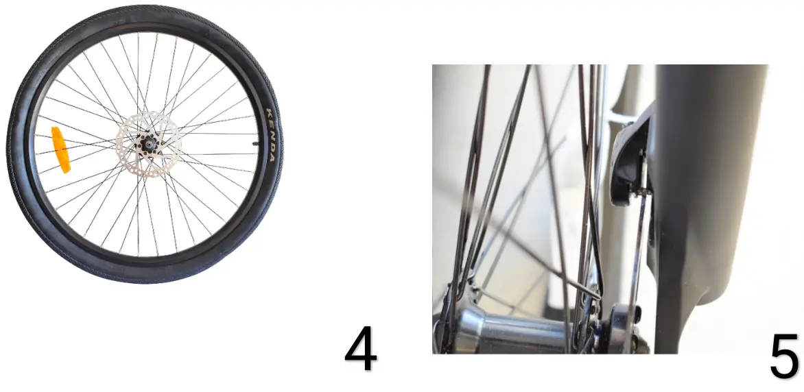 Ride1UP 500 Series E-bike Electric Bike - parts 3