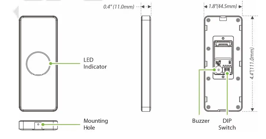 ZKTeco-ProlD-Series-Water-RFID-Access-Control-Reader-6