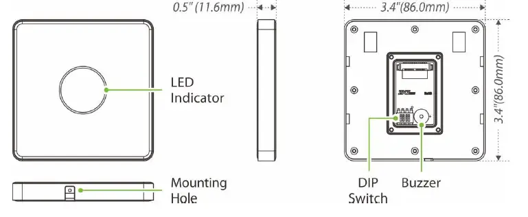 ZKTeco-ProlD-Series-Water-RFID-Access-Control-Reader-7