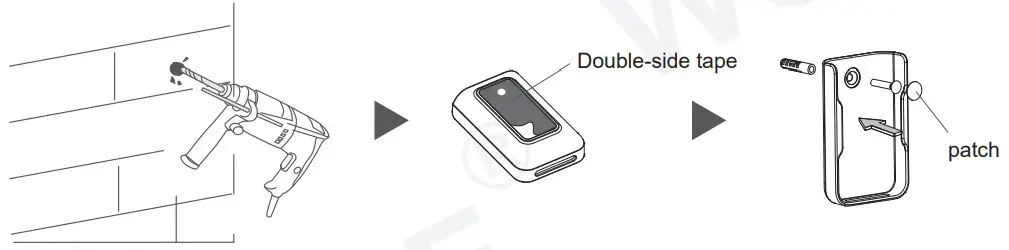 WOODBRIDGE B0990S Remote Control Illustration - fig