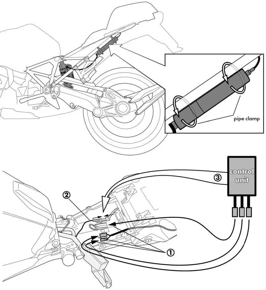 TOURATECH BMW R1200 Series Bike Suspension - fig 8