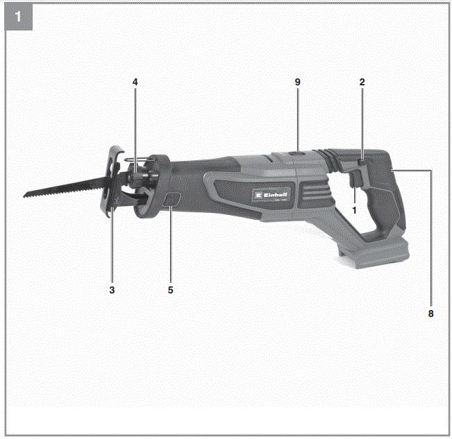 Einhell-TP-AP-18-28-Li-BL-Cordless-Reciprocating-Saw-fig-1