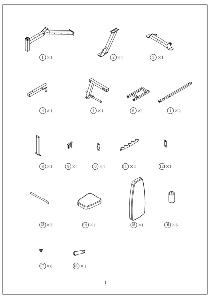 MARCY-SM-7393-Power-Cage-System-with-Adjustable-Weight-Bench-fig-13