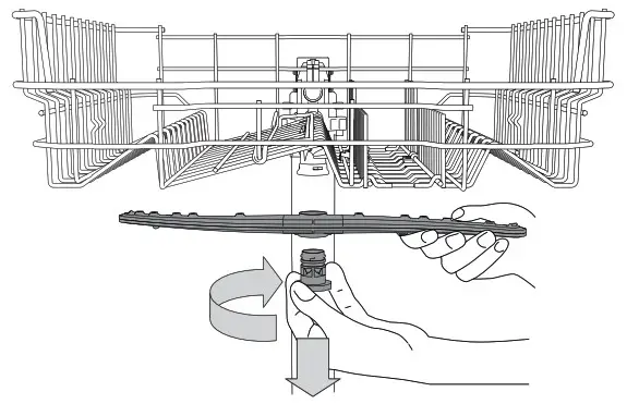 Whirlpool WFE 2B19 X Dishwasher - CLEANING AND MAINTENANCE 2