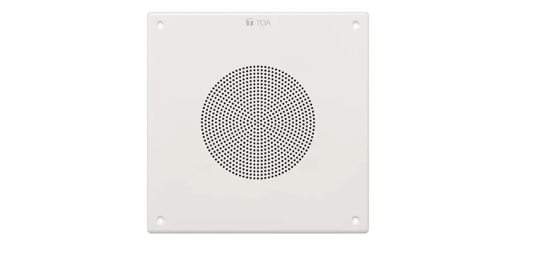 Toa Pc-580s Ceiling Mount Speaker Instruction Manual Toa Pc-580s Ceiling Mount Speaker Instruction Manual