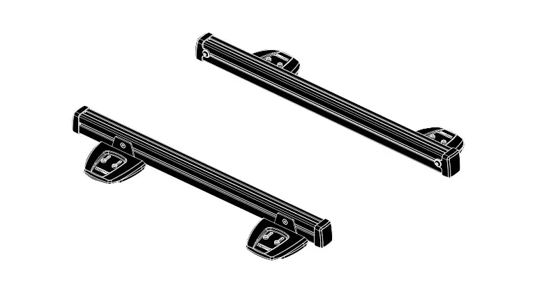 Thule Adr907-01 Smartclamp Roof Rack System Instructions