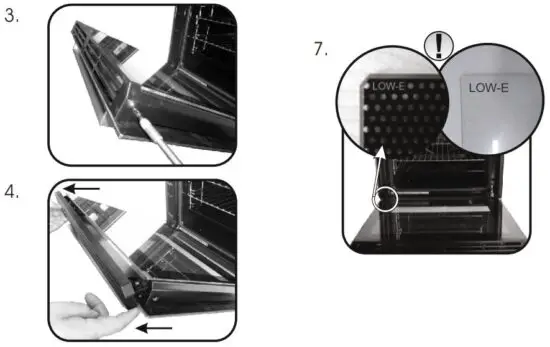 FIG 12 REMOVAL AND CLEANING OF THE GLASS DOOR.JPG