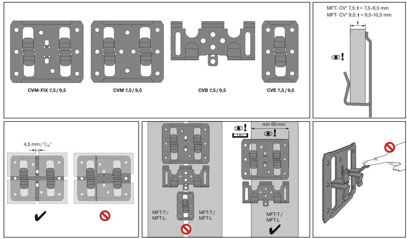 HILTI MFT-CVM Clamps - Figure1