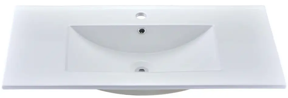YASINU YN2436WH.S Integrated Vanity Top Sink