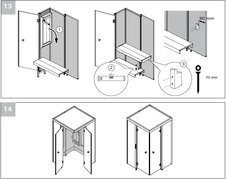 HARVIA-SHSF1212BL-SmartFold-Bathroom-Saunas-fig-14