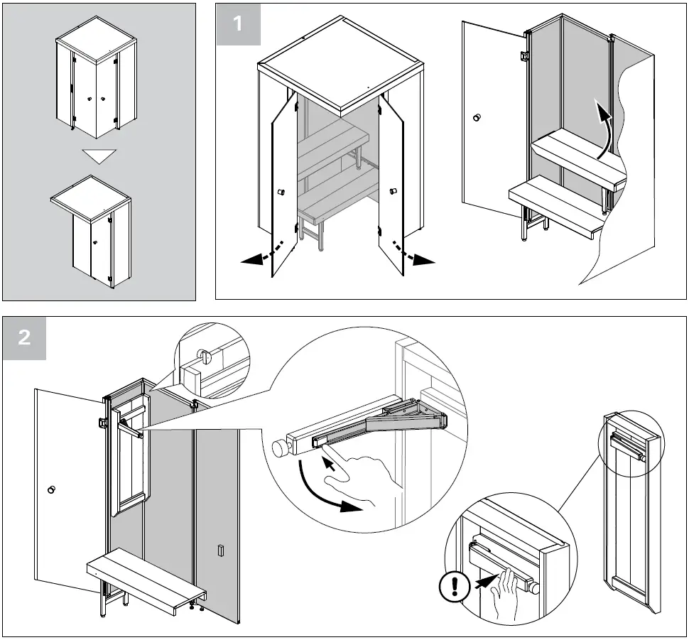 HARVIA-SHSF1212BL-SmartFold-Bathroom-Saunas-fig-20