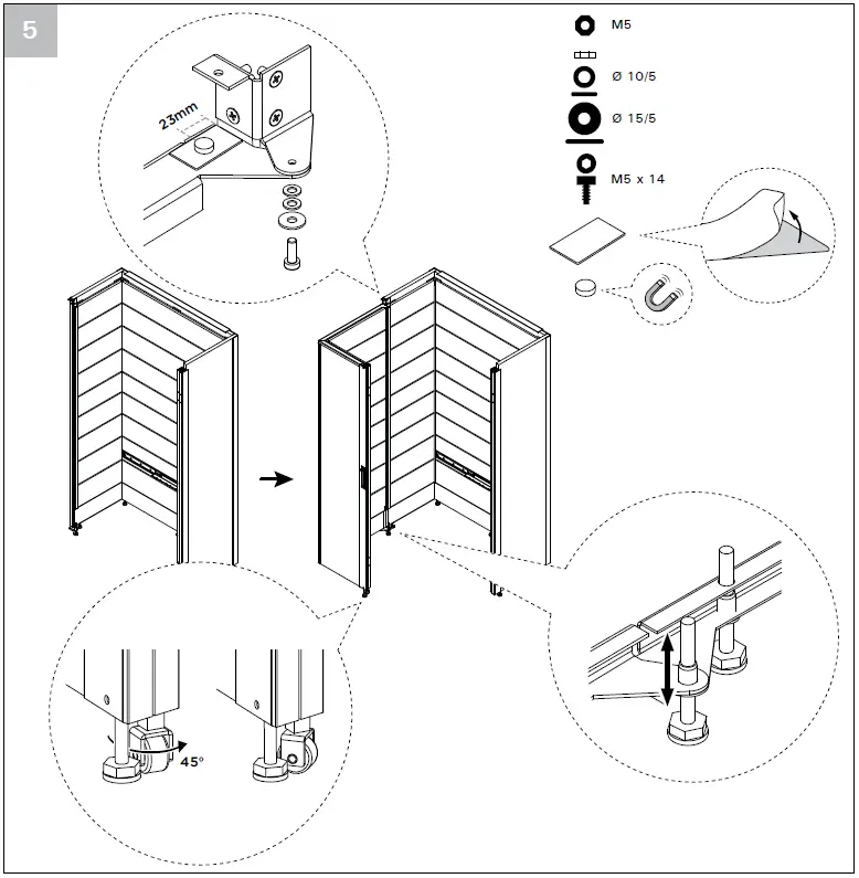 HARVIA-SHSF1212BL-SmartFold-Bathroom-Saunas-fig-8