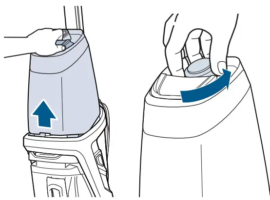 Filling the Clean Water Tank