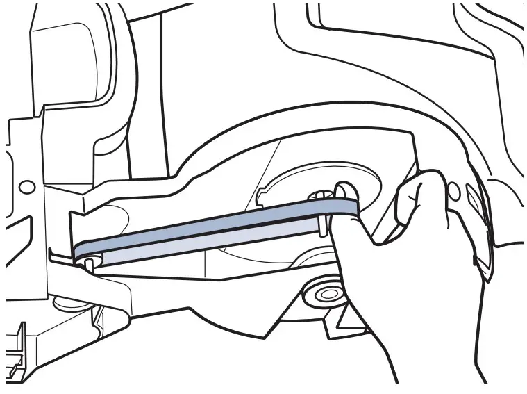 Replacing the Belts and Brush Rolls
